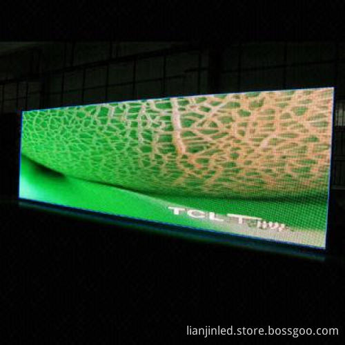 Outdoor LED Full Color RGB Video Display Board with 15 to 200m Optimum Viewing Distance